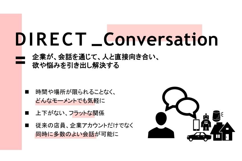 【学び】"情報"のデジタル化から"生活"のデジタル化へ。「DIRECT_～多接点時代のつながり方～」