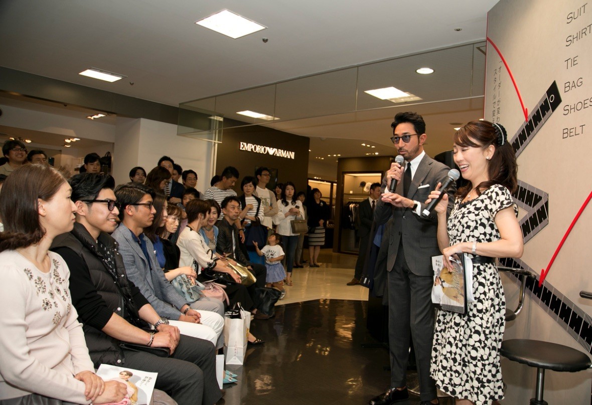 京都高島屋、新宿高島屋でFORZA STYLE干場編集長がトークショー（2018年3月）