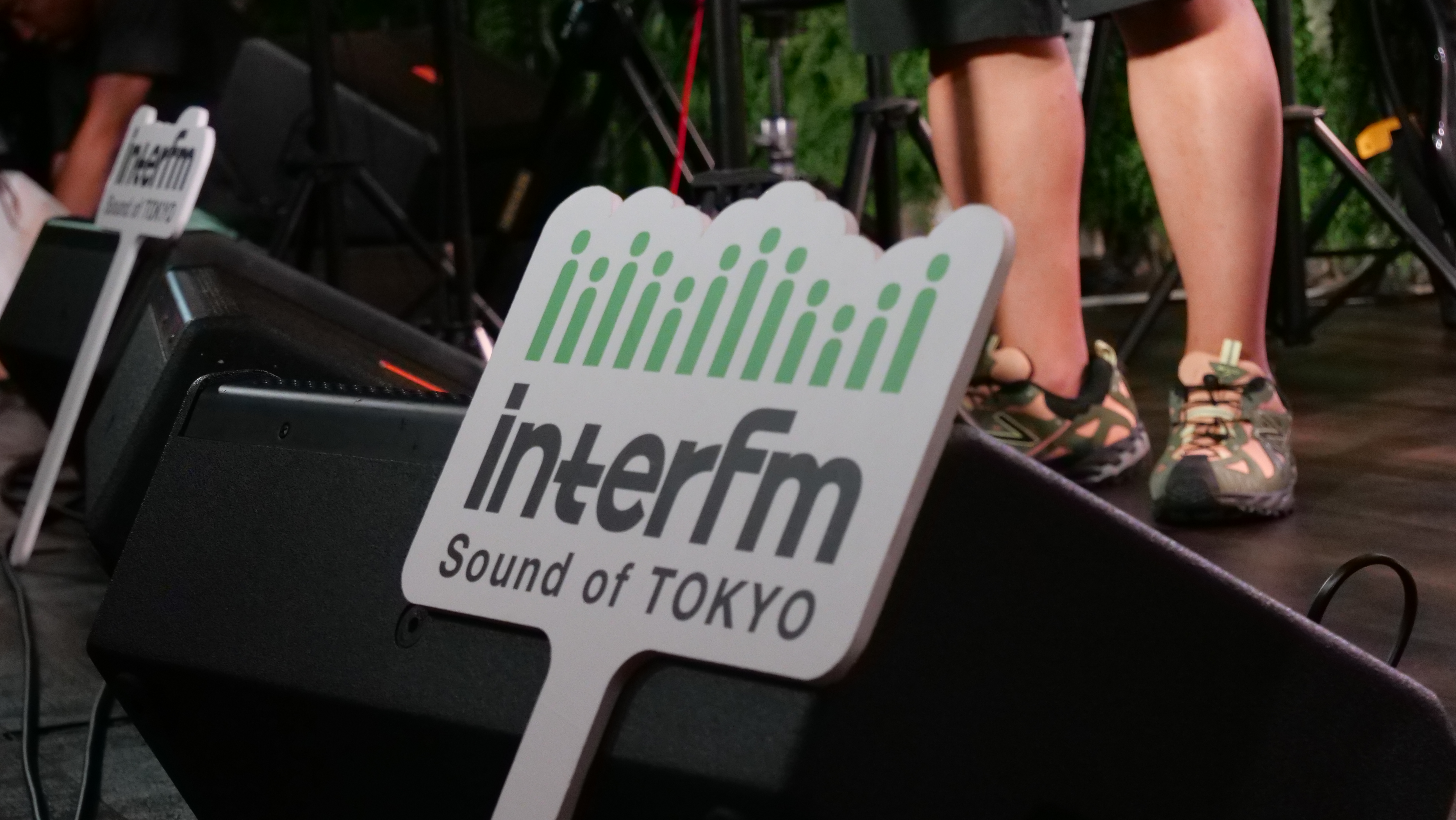 InterFm Sound of Tokyoのプラカード