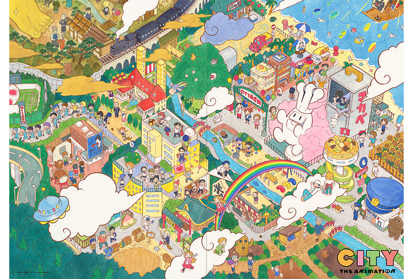 あらゐけいいち氏と京都アニメーションのタッグが完全新作アニメとして帰ってきた！　『CITY THE ANIMATION』2025年7月6日より放送開始！