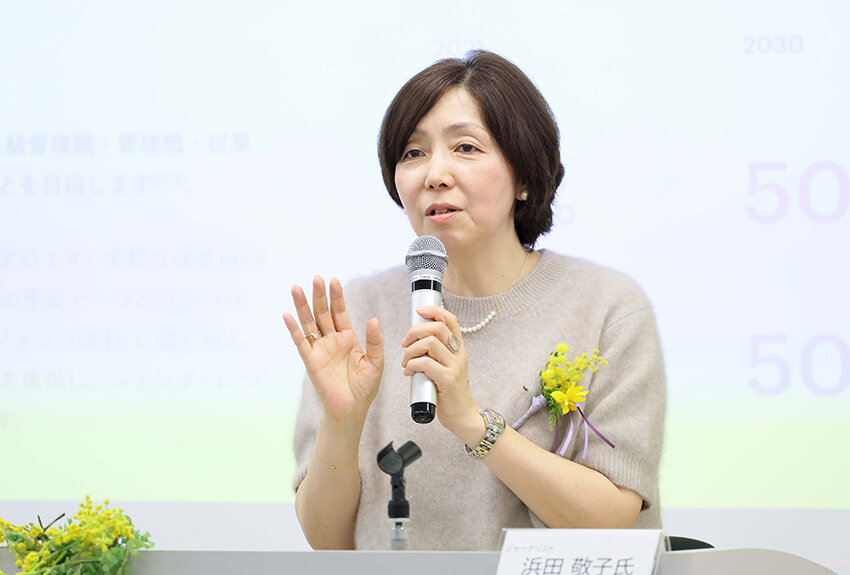 ジャーナリストの浜田敬子さんが基調講演に登場！ 国際女性デー2024イベント「Invest in women: Accelerate progress -女性に投資を-」レポート